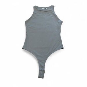 Reoria Grey Bodysuit